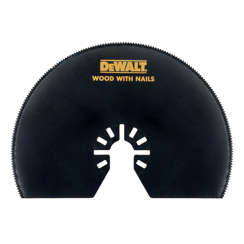 Lame Ø100M Bim Semi Circulaire Pour Multi-Cutter Bois, Bois Avec Clous, Plaque