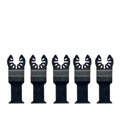 Jeu De 5 Lames 30X43Mm Bim Pour La Coupe Rapidepour Multi-Cutter Bois, Plaque D