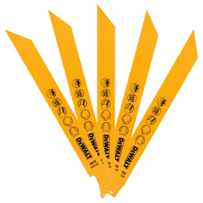 Lame De Scie Sabre Bim Pour La Coupe Du Métal 203Mm Profondeur 3Mm / 14 Tpi Coup