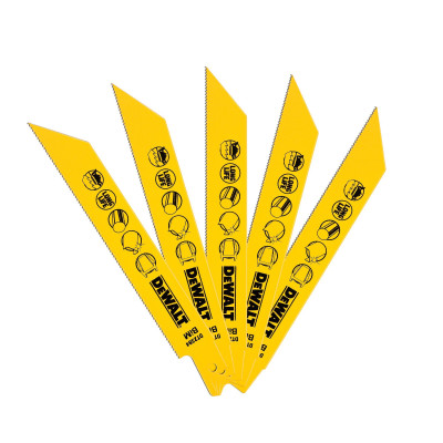 Lame De Scie Sabre Bim Pour La Coupe Du Métal 152Mm Profondeur 3Mm / 14 Tpi Coup