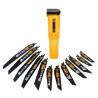 Coffret De 12 Lames Pour Scie Sabres 2Xdt2300L, 2Xdt2307L, 2Xdt2315L, 2Xdt2301L,