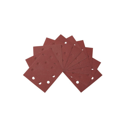 1/4 Feuille Abrasive Pour Ponceuses Vibrantes Grain 180 - 8 Perforations 115X115