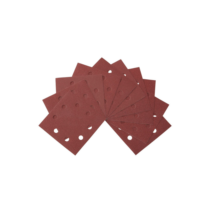 1/4 Feuille Abrasive Pour Ponceuses Vibrantes Grain 240 - 8 Perforations 115X115