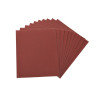 Feuilles Abrasives Pour Poncage A La Main Grain 80 230X280Mm Acier, Inox, Métal