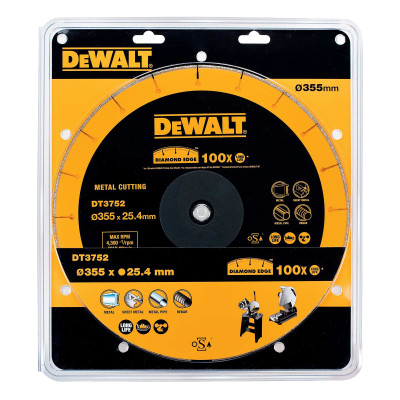 Disque Diamant À Tronçonner Le Métal Extreme Pour Tronçonneuse Dw875/871