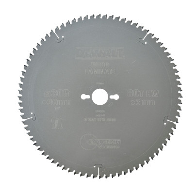Lame De Scie Circulaire Stationnaire Extreme Workshop 305X30Mm, 80 Dents, Tcg/CO