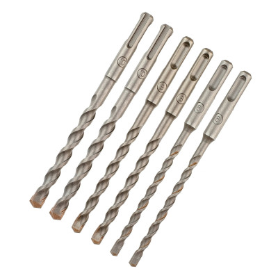 Pack De 6 Forets SDS-Plus Ø : 6Mm (X2), 8Mm (X2) 10Mm (X2)