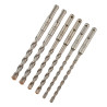 Pack De 6 Forets SDS-Plus Ø : 6Mm (X2), 8Mm (X2) 10Mm (X2)