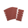 1/3 Feuille Abrasive Pour Ponceuses Vibrantes Velcro Grain 240 - 8 Perforations