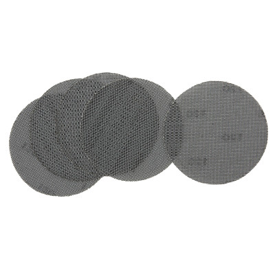 Disque Abrasif Velcro - Structure En Maille Duree De Vie Extra Longue X4 Ø150