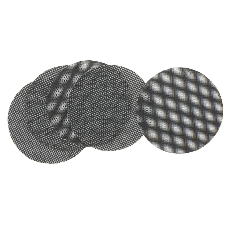 Disque Abrasif Velcro - Structure En Maille Duree De Vie Extra Longue X4 Ø150