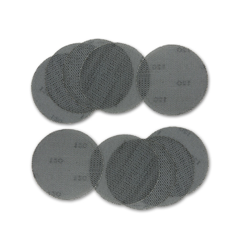 Disque Abrasif Velcro - Structure En Maille Duree De Vie Extra Longue X4 Ø150