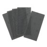 1/2 Feuille Abrasive Velcro - Structure En Maille Duree De Vie Extra Longue X4