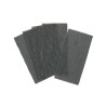 1/3 Feuille Abrasive Velcro - Structure En Maille Duree De Vie Extra Longue X4