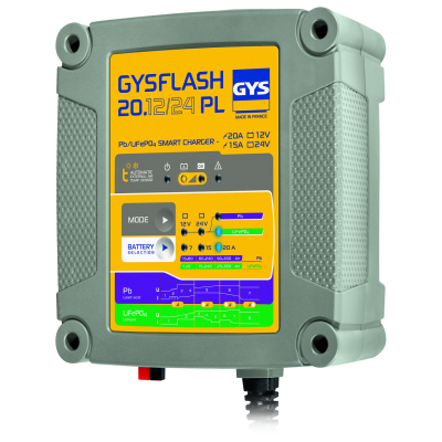 Chargeur De Batterie Gysflash 20.12/24 Pl