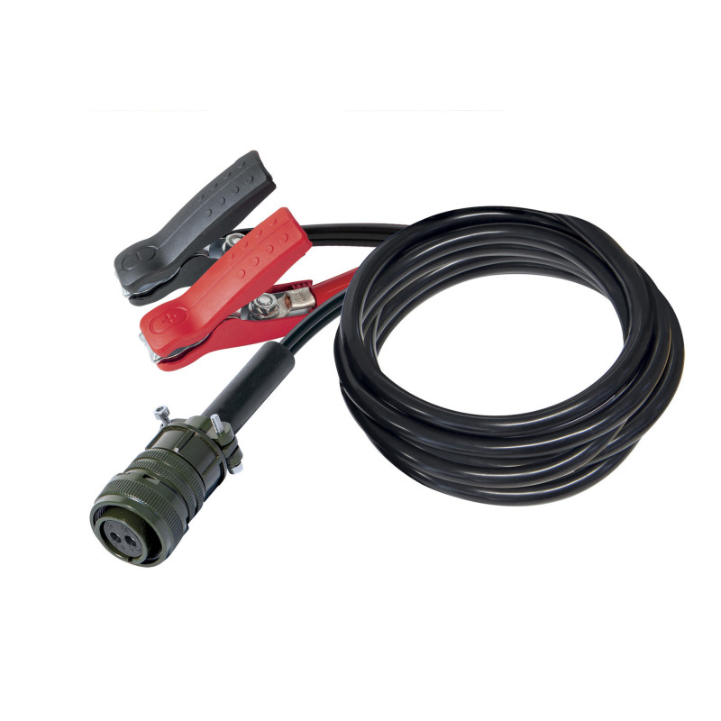 Cables 5.0M - 4Mm² + Pinces Pour Gysflash Xtrem