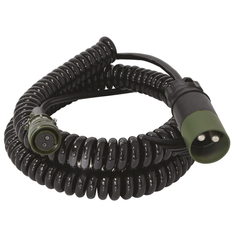 Cable Spirale 1.2M 5.0M - 2,5Mm² + Otan Pour Gysflash Xtrem