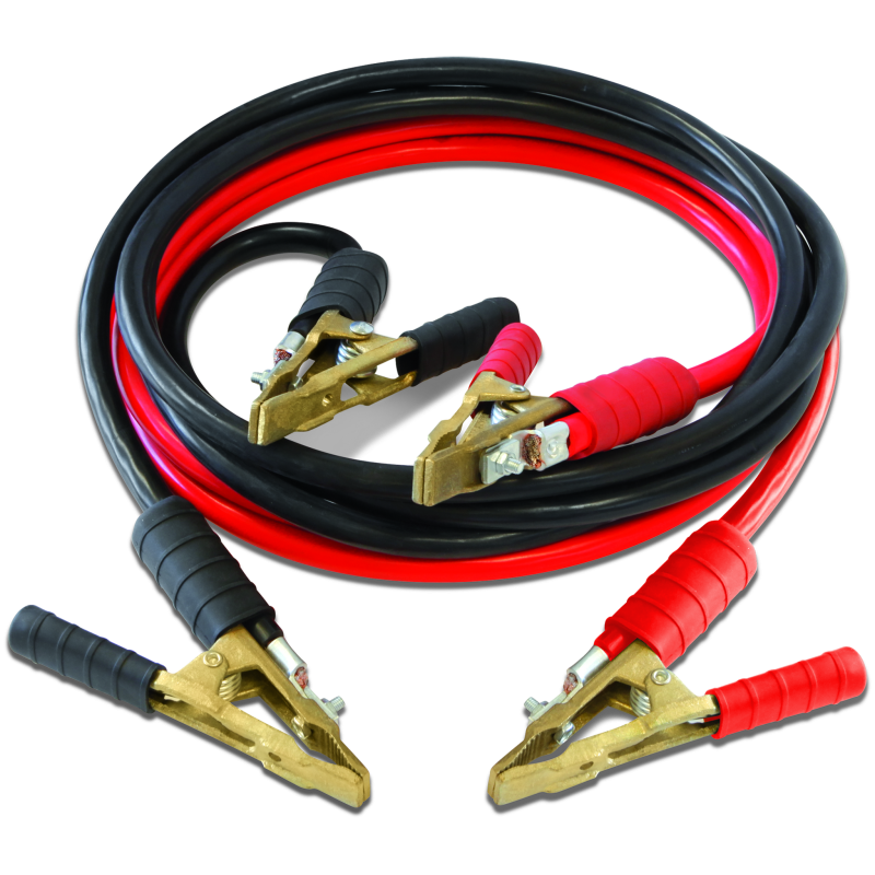 Cables Demarrage 1000A - 2X4,5M - Ø50Mm² - Pinces Laiton