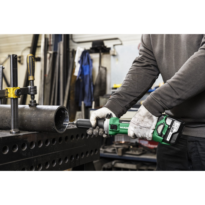 Meuleuse Droite Ø50 Brushless 18V - No Batt/No Charg. - Inter Autobloq - Vit. V