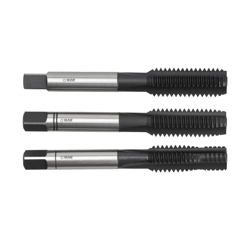 Jeu 3-Tarauds Main HSS CO Din352/2181 (M/Mf) Inox - 3036 - 16,00X2,00