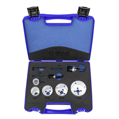 Trepan HSS CO Bimetal - 1645 - Set Basico