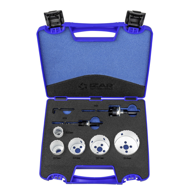 Trepan HSS CO Bimetal - 1645 - Set Basico