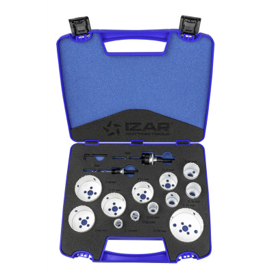 Trepan HSS CO Bimetal - 1645 - Set Completo