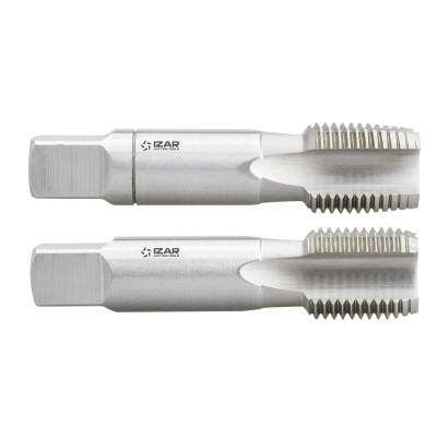 Jeu 2-Tarauds Main HSS Din5157 (Gaz-Bsp) - 3026 - Iso-03/04X14-B+C