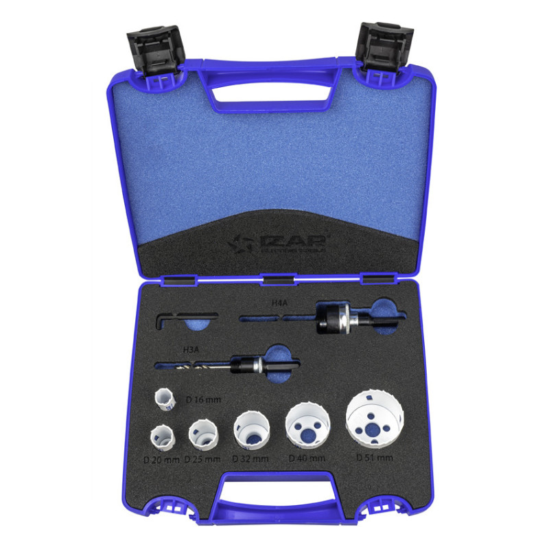 Trepan HSS CO Bimetal - 1645 - Set Basico 2