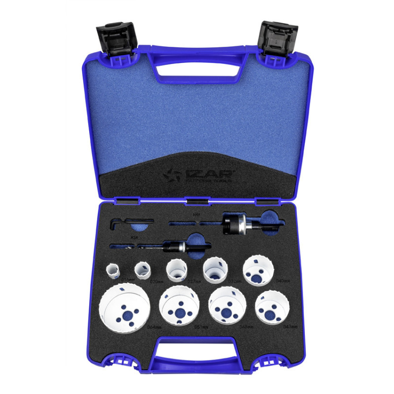 Trepan HSS CO Bimetal - 1645 - Set Electricista 2