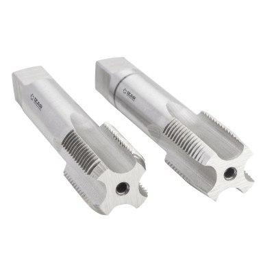 Jeu 2-Tarauds Main HSS Din5157 (Gaz-Bsp) - 3026 - Din-05/08X14