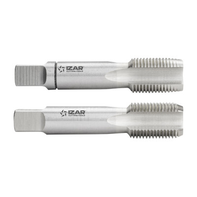 Jeu 2-Tarauds Main HSS Din5157 (Gaz-Bsp) - 3026 - Din-1,00/00X11