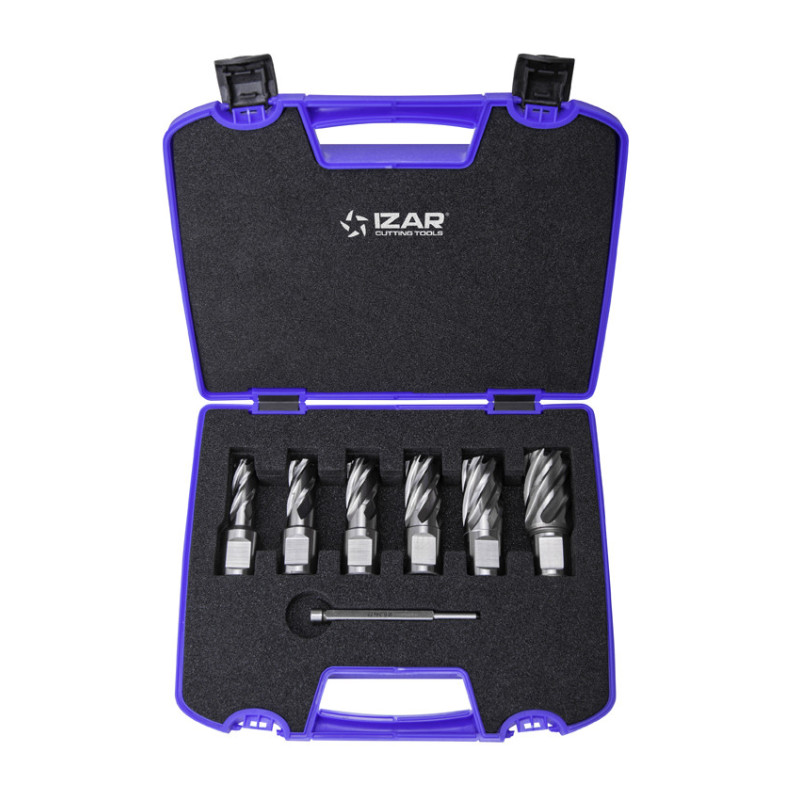 Fraise Carotter HSS-Xt Machine-Electromagnetique - 4070 - Set 12-14-16-18-20-22