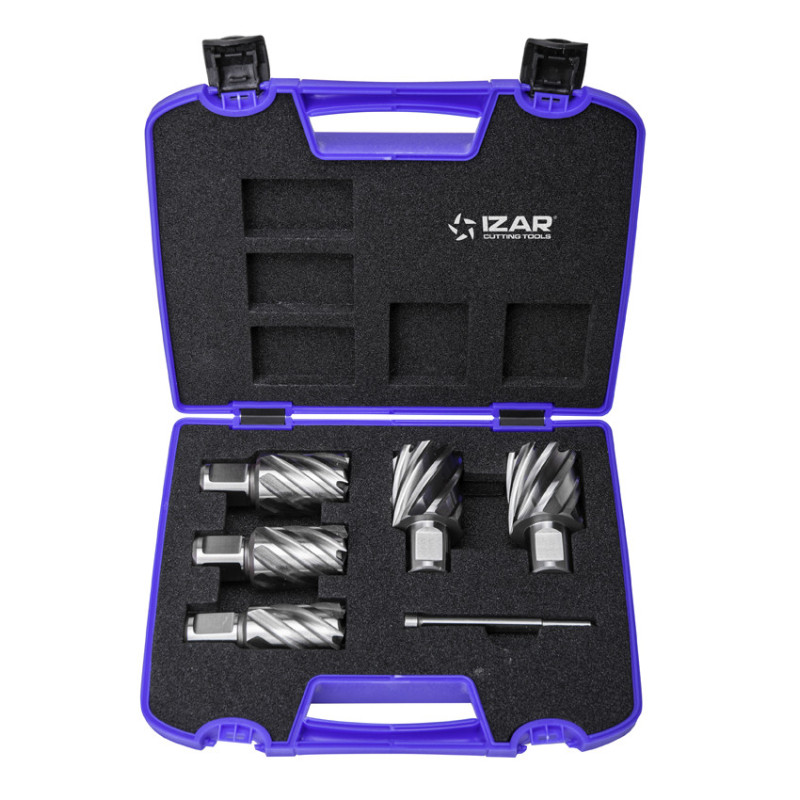 Fraise Carotter HSS-Xt Machine-Electromagnetique - 4070 - Set 24-26-28-30-32 mm