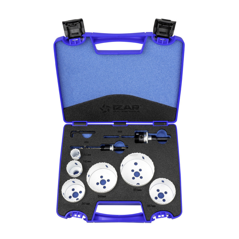 Trepan HSS CO Bimetal - 1645 - Set Electricista 3