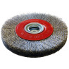 Brosse Circulaire D250X20X20 Fils Ondules Inox