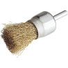 Brosse Pinceau Sur Tige 6Mm D.25 Fils Ondules Laitonnes
