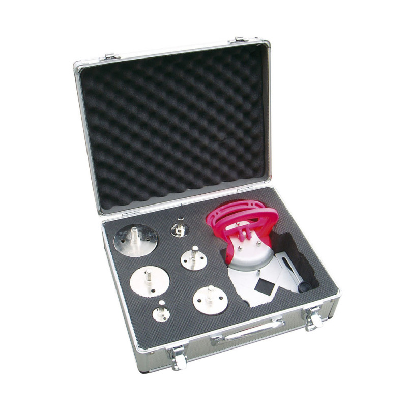 Coffret Trepans Diamant+Guide D. 29-35-44-65-68-76