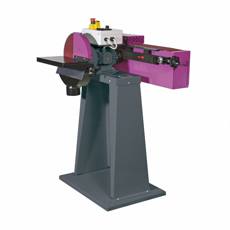 Ponceuse A Bande 343S + Bsf 1500X120+ Disque Ø350/400V