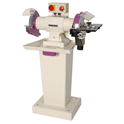 Touret Lapidaire Type116+Socle Meules 200X40 Et 200X25 Tri.