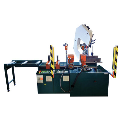 Scie A Ruban Sr 450 Bav Automatique Avec Variateur + Etau Vertical