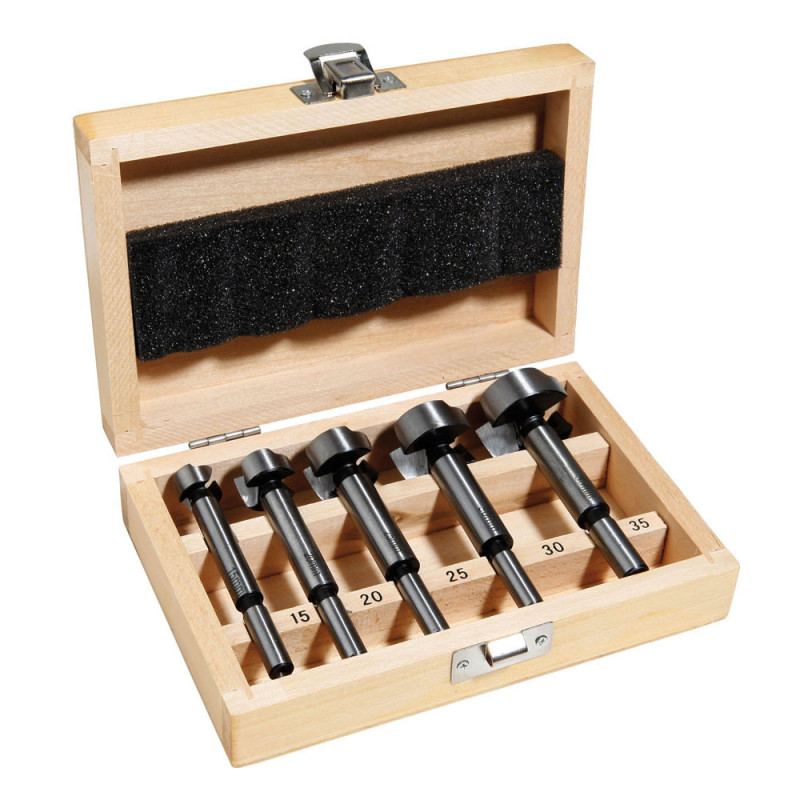 Coffret 5 Meches A Faconner HSS - D 15-20-25-30-35