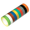 Lot De 10 Rouleaux PVC Adhesifs Multicolores