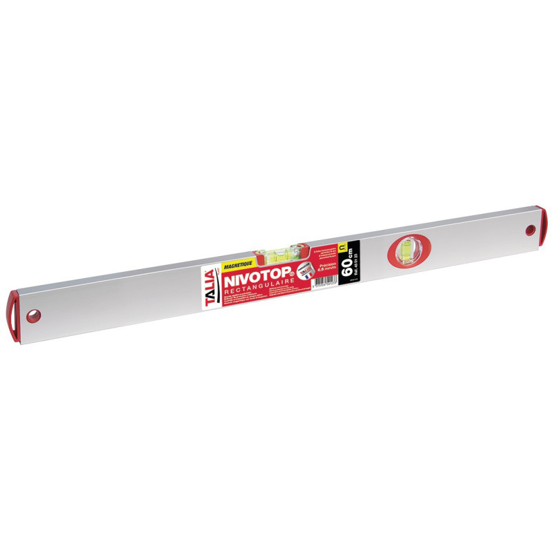 Niveau Nivotop Alu Rectangulaire Magnetique 60Cm