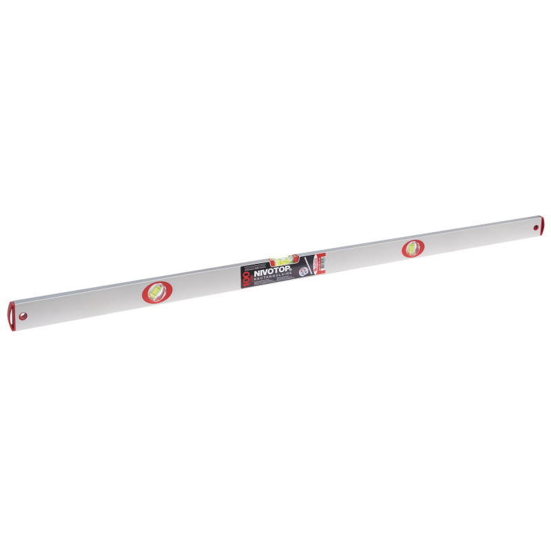 Niveau Nivotop Aluminium Rectangulaire 3 Fioles 100Cm
