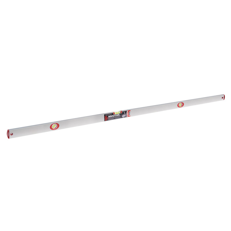 Niveau Nivotop Aluminium Rectangulaire 3 Fioles 120Cm