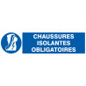 Chaussures Isolantes Obligatoires 200X52Mm
