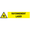 Danger, Rayonnement Laser 330X75Mm