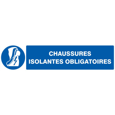 Chaussures Isolantes Obligatoires 330X75Mm
