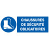 Chaussures De Securite Obligatoires 330X120Mm